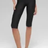 16'' High-Waist Airlift Capri – svart