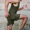 7" Circuit Shorts – Green Olive