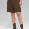 7" Pinstripe Shorts – Espresso Pinstripe