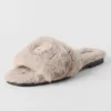Alo Classico sandal i imitert pels – Oat