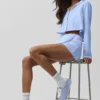 Alo Sunset Sneaker – Light Provence Blue