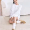 Alo Sunset Sneakers + Jisoo – Caramel Cream