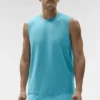Alo Vapor Muscle Tank – Blue Breeze