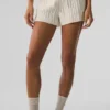 Cable Knit Winter Bliss Shorts – elfenben