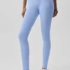 High-Waist Airbrush 7/8 Better Together Legging – lys Provence-blå/