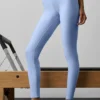 High-Waist Airlift Legging – Light Provence Blue