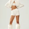 Kashmir-High-Waist-Shorts – Embrace – Ivory