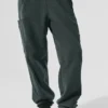 Polar Fleece Wintry Mix-bukser – kullgrønn