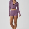Sway My Way Micro Shorts – Plum Kiss