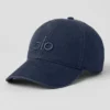 Vasket Off-Duty-cap – Vintage Navy