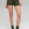 3" Alo Softsculpt High-Waist Precision Shorts – grønn oliven