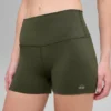 3" Alo Softsculpt High-Waist Precision Shorts – grønn oliven
