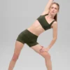 3" Alo Softsculpt High-Waist Precision Shorts – grønn oliven