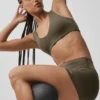 3" Alo Softsculpt High-Waist Precision Shorts – oliventrær