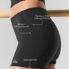 3" Alo Softsculpt High-Waist Precision-shorts – svart