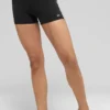 4" High-Waist Airbrush Race Pace Shorts – svart/hvit