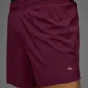 5" Adapt løpeshorts – burgunder