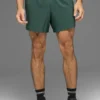 5" Adapt løpeshorts – Clover Green