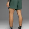 5" Adapt løpeshorts – Clover Green
