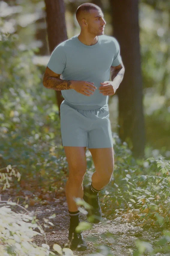 5" Adapt løpeshorts – Desert Sage