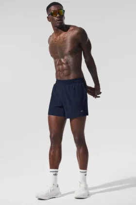 5" Adapt løpeshorts – Navy