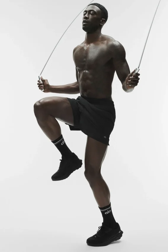 5" Adapt løpeshorts – svart