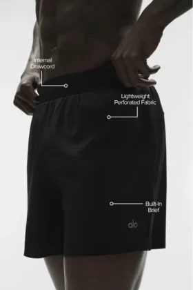 5″ Adapt løpeshorts – svart