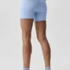 5" Airbrush Double Up Shorts – Lys Provence-blå/hvit
