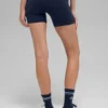 5" Airbrush Double Up-shorts – marineblå/hvit