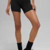 5" Airbrush Double Up-shorts – svart/hvit
