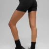 5" Airbrush Double Up-shorts – svart/hvit
