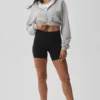 Sweet Escape-hettegenser med glidelås – Athletic Heather Grey