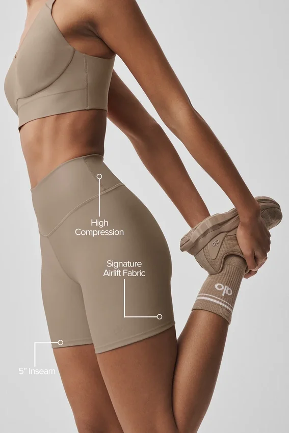 5" Airlift Energy Shorts – Gravel