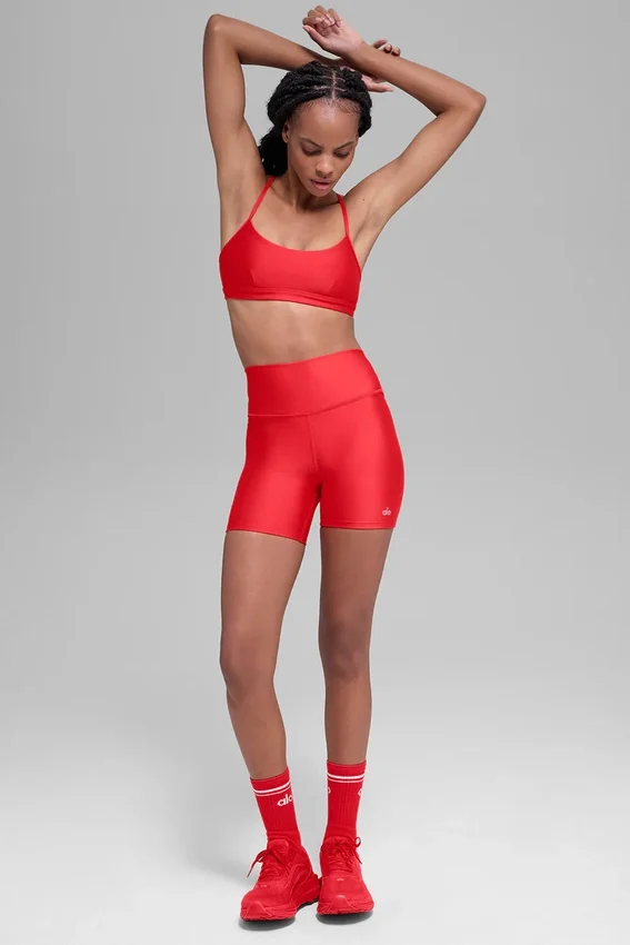 5" Airlift Energy-shorts – knallrød