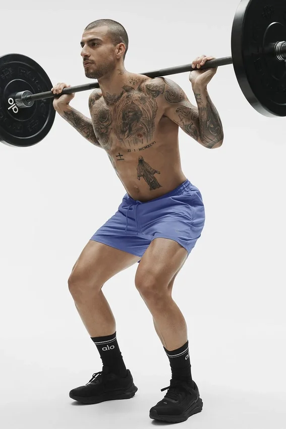 5" Circuit Shorts – Provence Blue