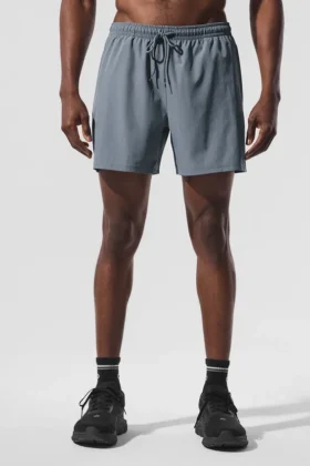 5" Circuit Shorts – Steel Grey