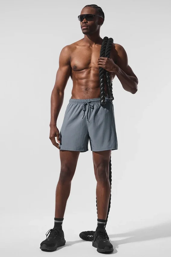 5" Circuit Shorts – Steel Grey