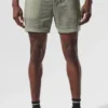 5" Game Time Ripstop 2-i-1 Shorts – Limestone/svart