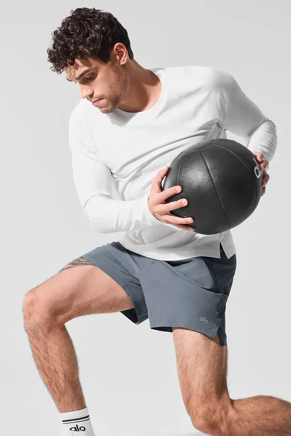 5" Repetition-shorts – Steel Grey