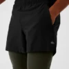 5" Revival 2-i-1 Shorts – Svart/Stealth Green