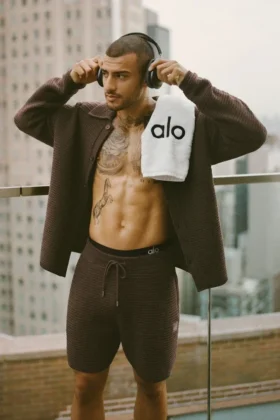 5" Shift Knit Shorts – Espresso