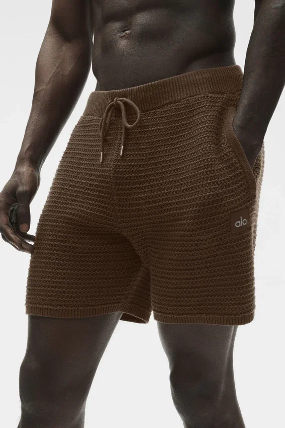 5" Shift Knit Shorts – Espresso