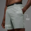 5" Traction løpeshorts – Lunar Grey