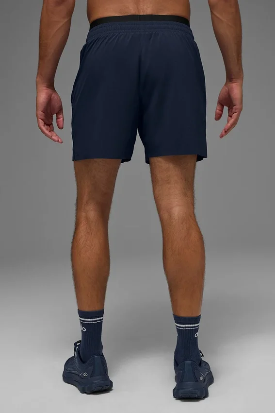 5" Traction løpeshorts – Navy