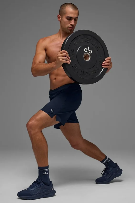 5" Traction løpeshorts – Navy