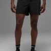 5" Traction løpeshorts – svart