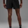 5" Traction løpeshorts – svart