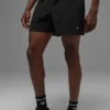 5" Traction løpeshorts – svart