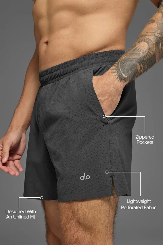 5" Traction Shorts – antrasitt
