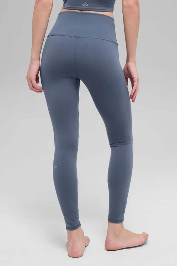 7/8 High-Waist Airbrush Legging – Bluestone